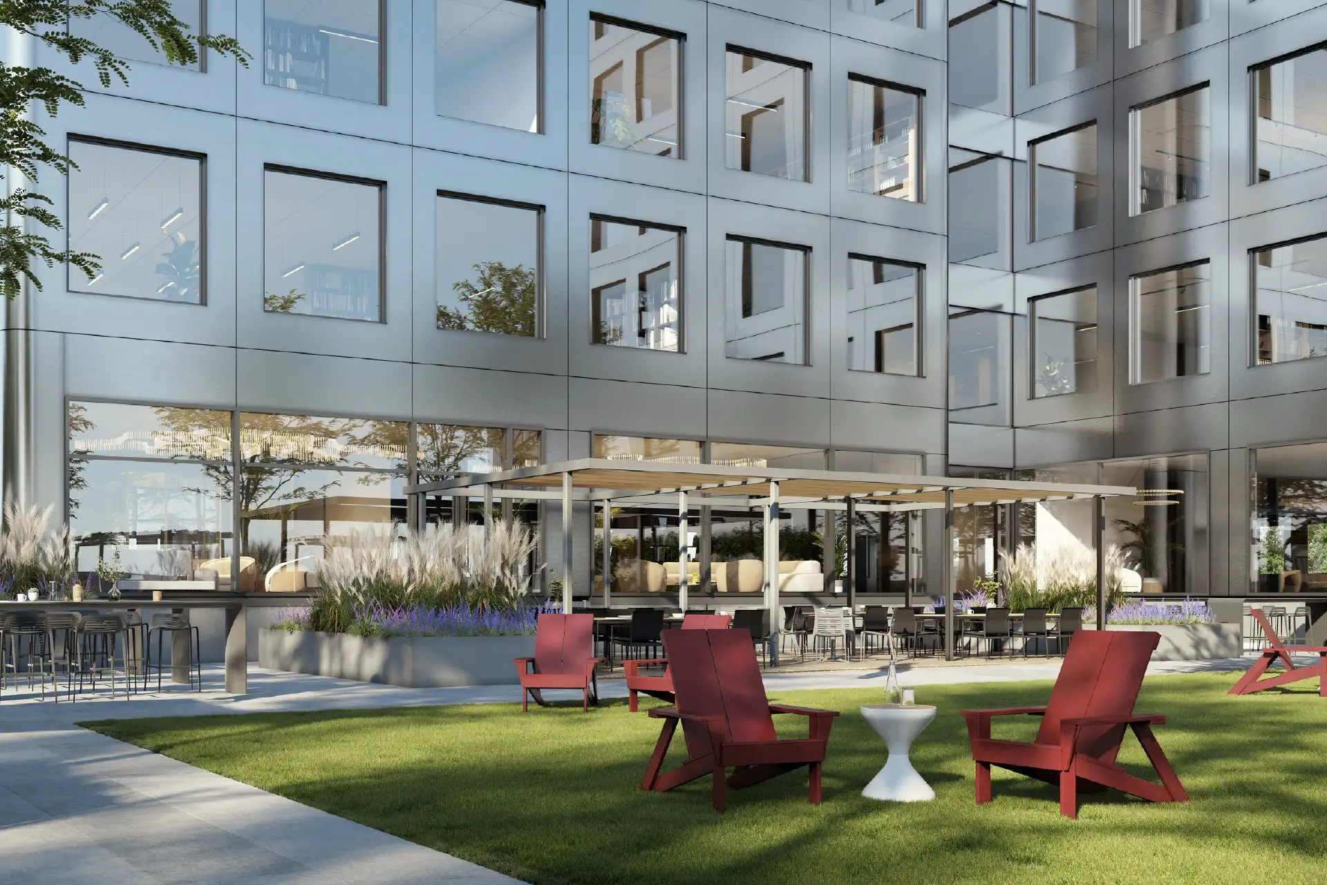 outdoor terrace